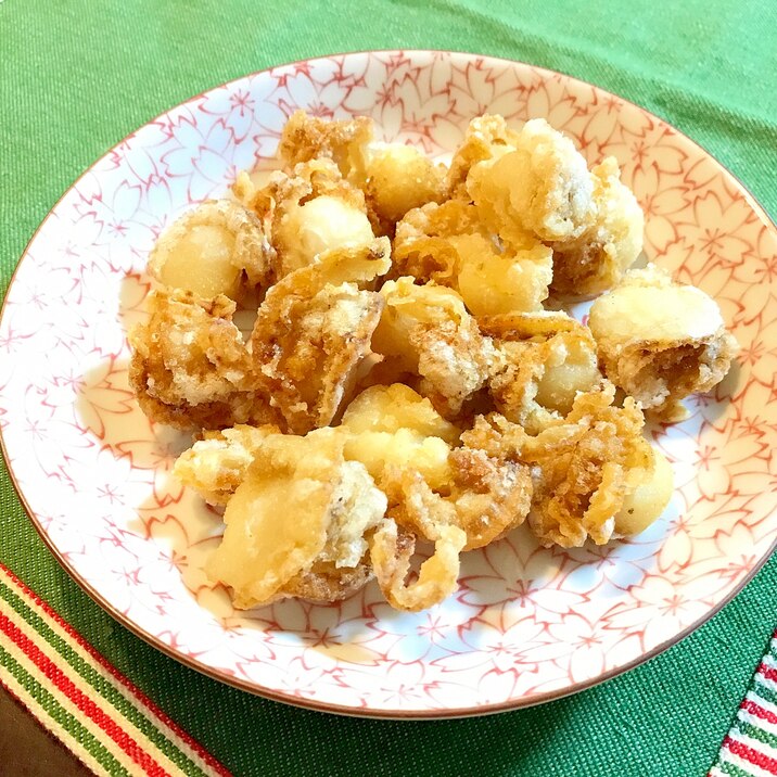 おつまみにも ベビーホタテの唐揚げ レシピ 作り方 By かえるかえる38 楽天レシピ おつまみにも ベビーホタテの唐揚げ レシピ 作り方 By かえるかえる38 楽天レシピ